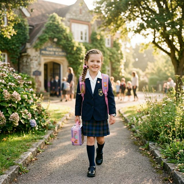 Причёска в школу